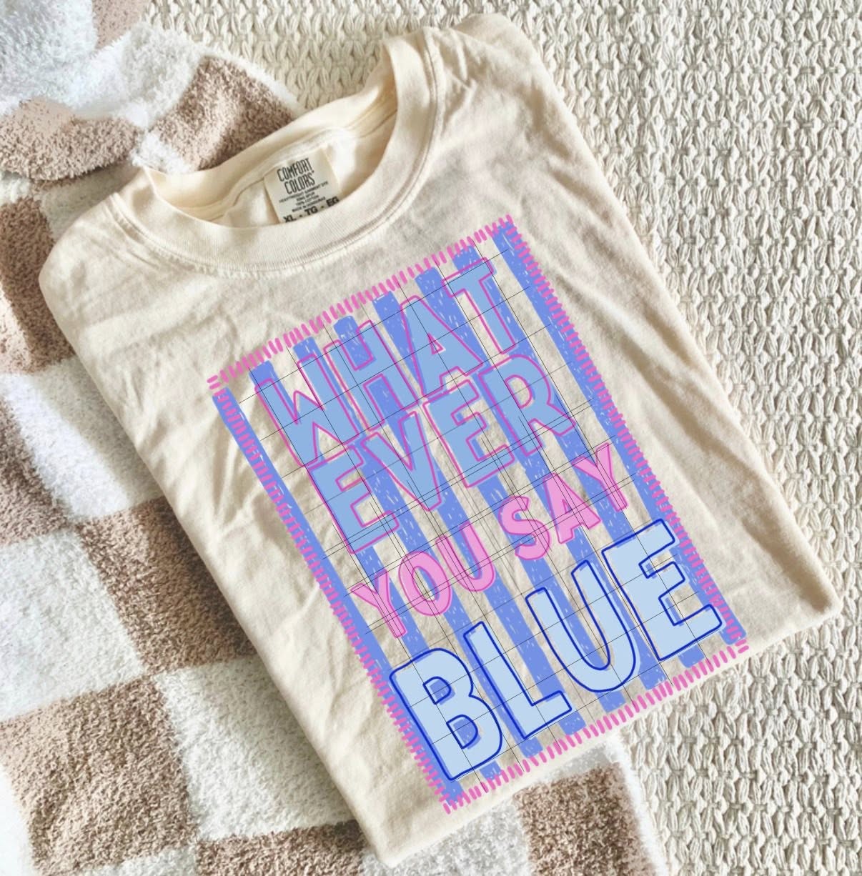 Whatever You Say Blue