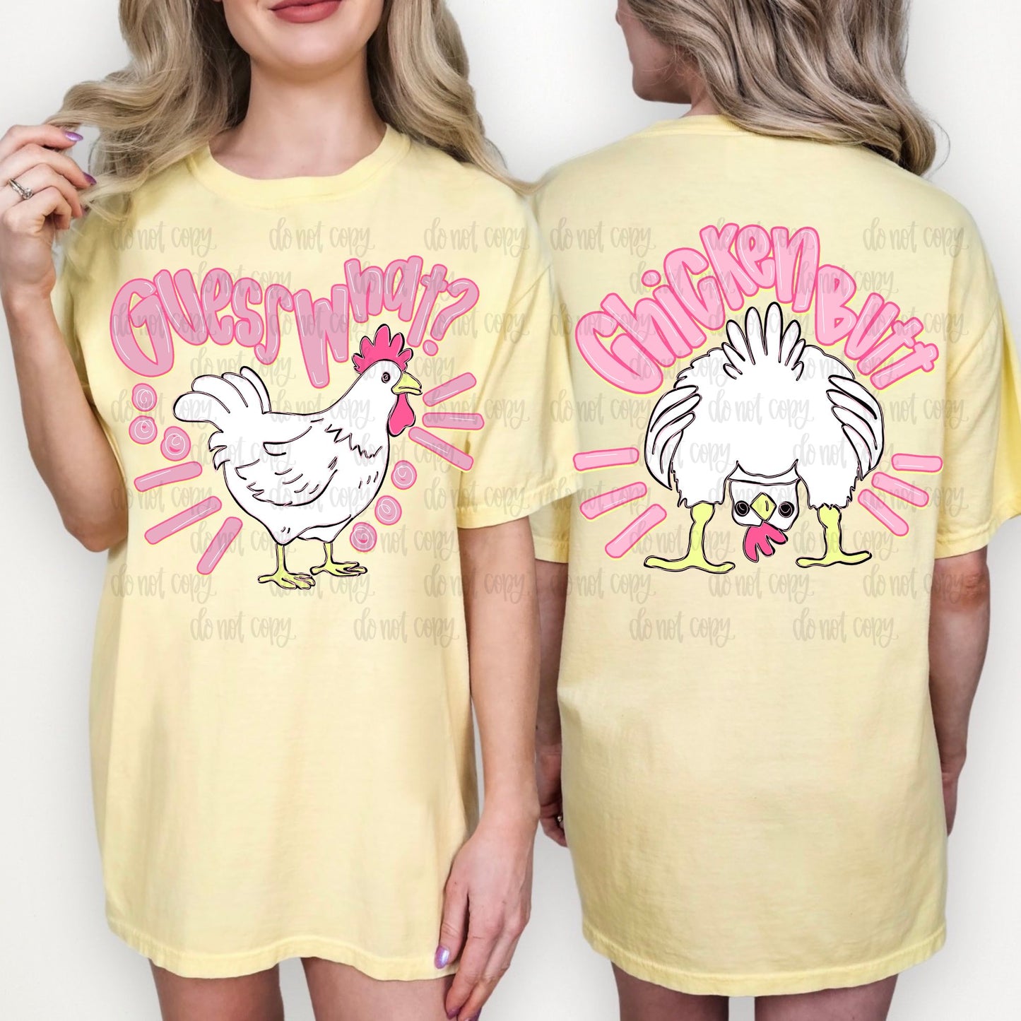 Guess What, Chicken Butt (2 sided)