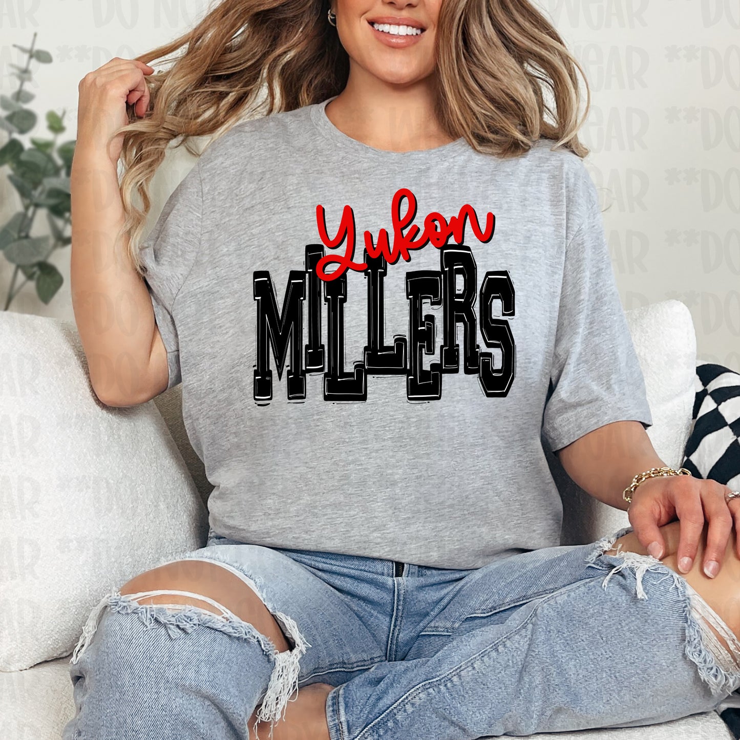Mixed Design Town and Mascot (Customizable)